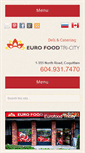 Mobile Screenshot of eurofood.ca
